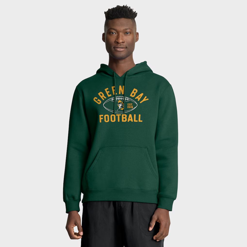 Men 2026 NFL Green Bay Packers green Hoodie hooded style 02->green bay packers->NFL Jersey